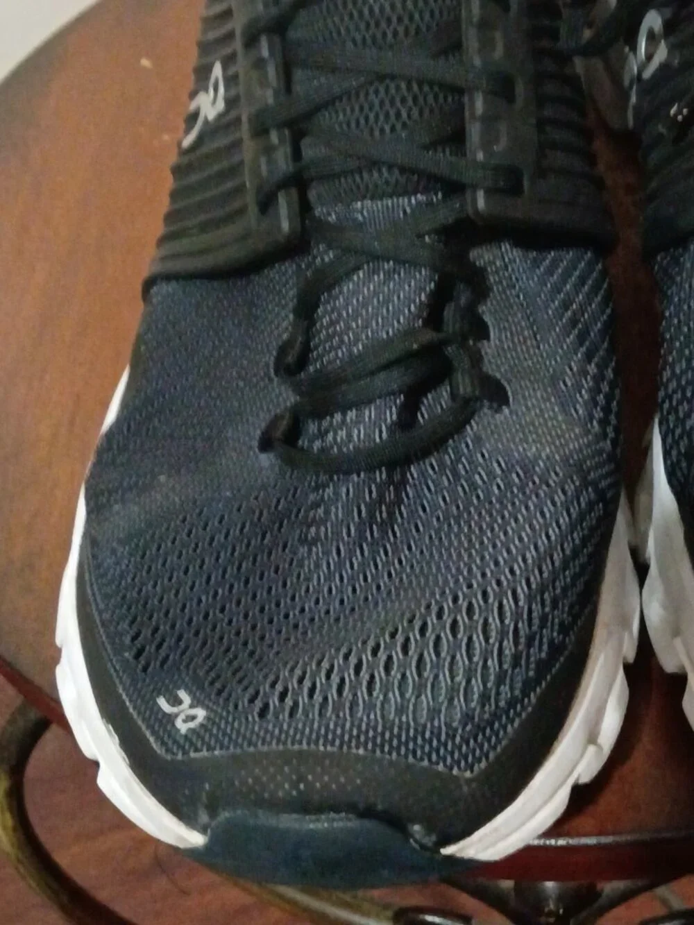 On Cloud Shoes Mens Size 12.5 Black CloudTec Swiss Engineering Running Sneakers